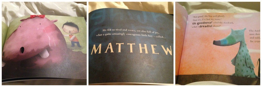 Matthew book collage