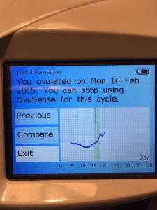 OvuSense data