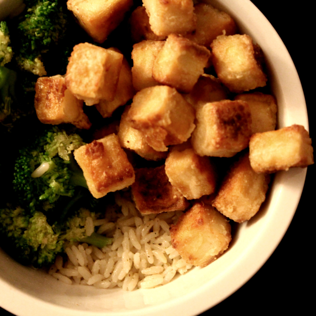 crispy tofu