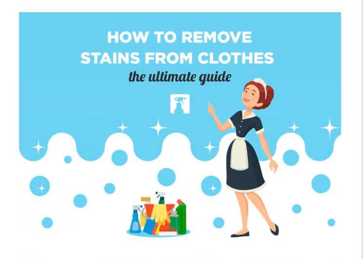 Tough stains on clothes? Here's how to get them out. CatsKidsChaos