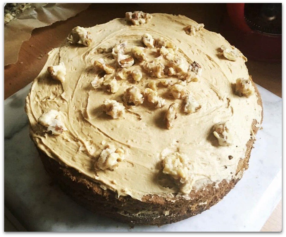 Gluten-free & Dairy-Free coffee cake 