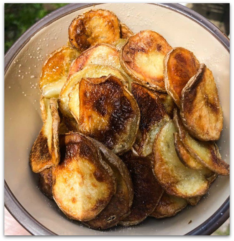 Proper homemade crisps