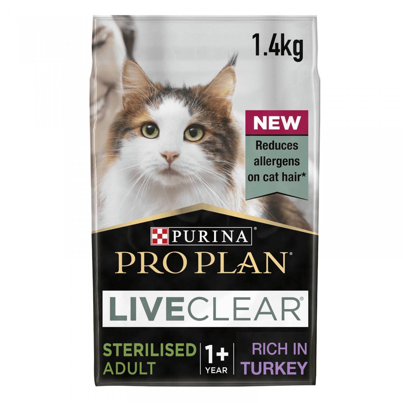 Pro Plan Live Clear from Purina Allergen reducing food CatsKidsChaos