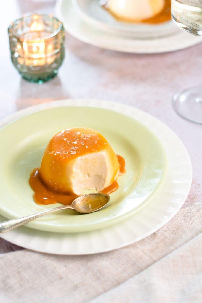 Salted Caramel Panna Cotta