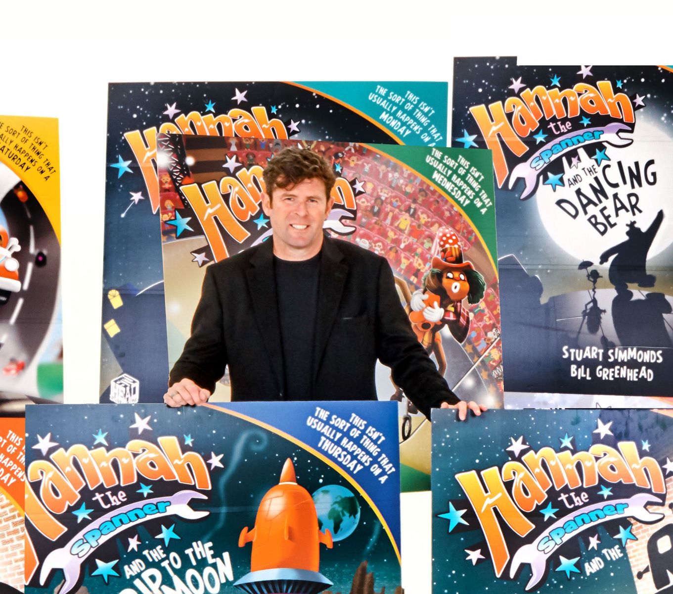 Reading advice Stuart Simmonds, author of Hannah the Spanner books