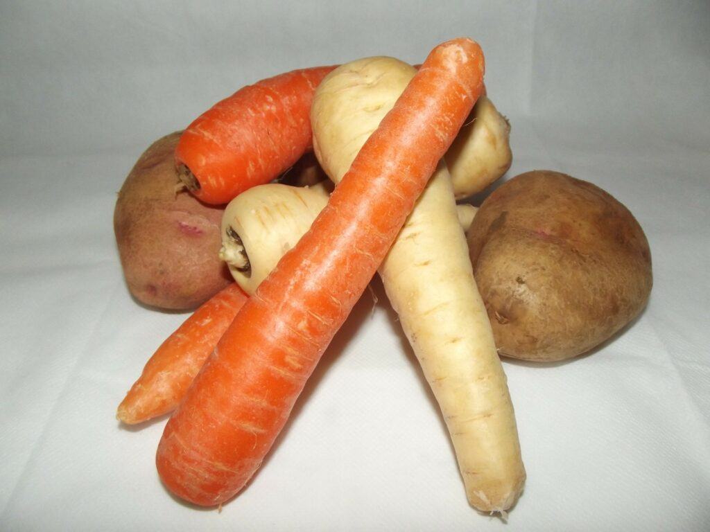 Carrot and Sweet Potato soup