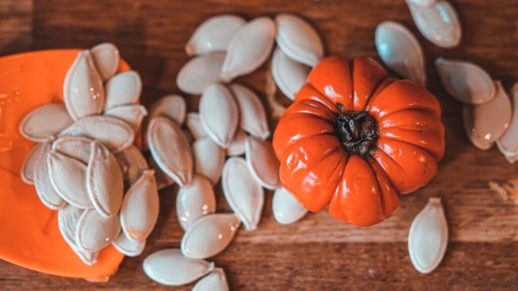 roasted pumpkin seeds