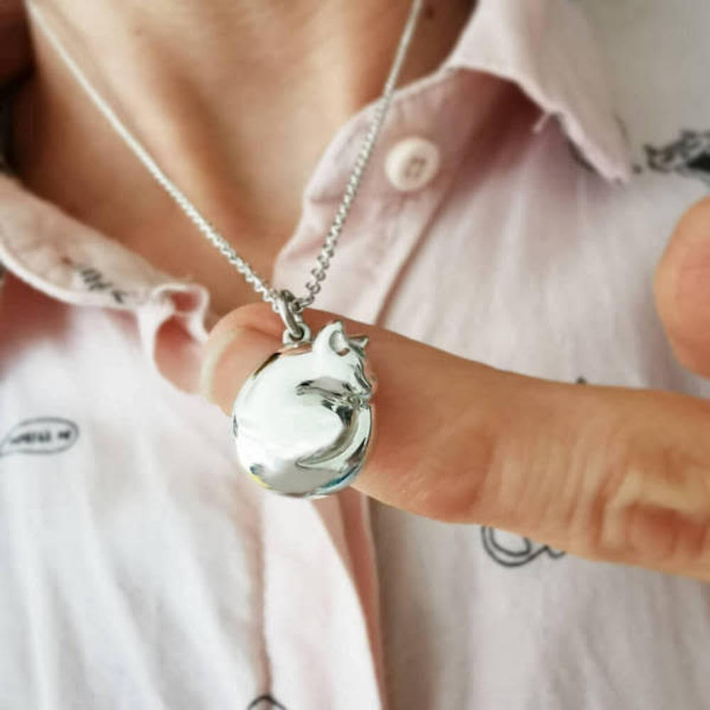 necklace for a cat lover